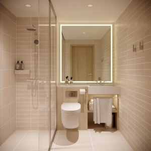 Courtyard by Marriott - Bathroom - HDVL DESIGNMAKERS